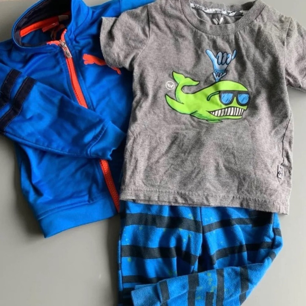 EUC ShaunWhiteOutfit + Puma ZipJacket sz 18M
